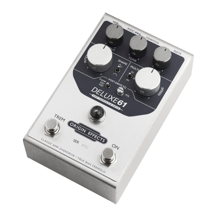 Origin Effects | Deluxe61 | Amp Tremolo & Brown - Style Overdrive (OEX - 0021 - 00) - Gsus4