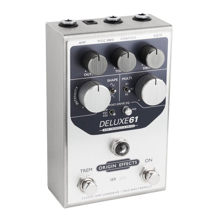 Origin Effects | Deluxe61 | Amp Tremolo & Brown - Style Overdrive (OEX - 0021 - 00) - Gsus4