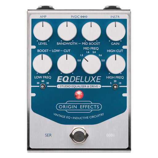 Origin Effects EQ DELUXE Studio Equalizer & Drive Based on Pultec EQP-1A (OEX-0077-00) - Gsus4