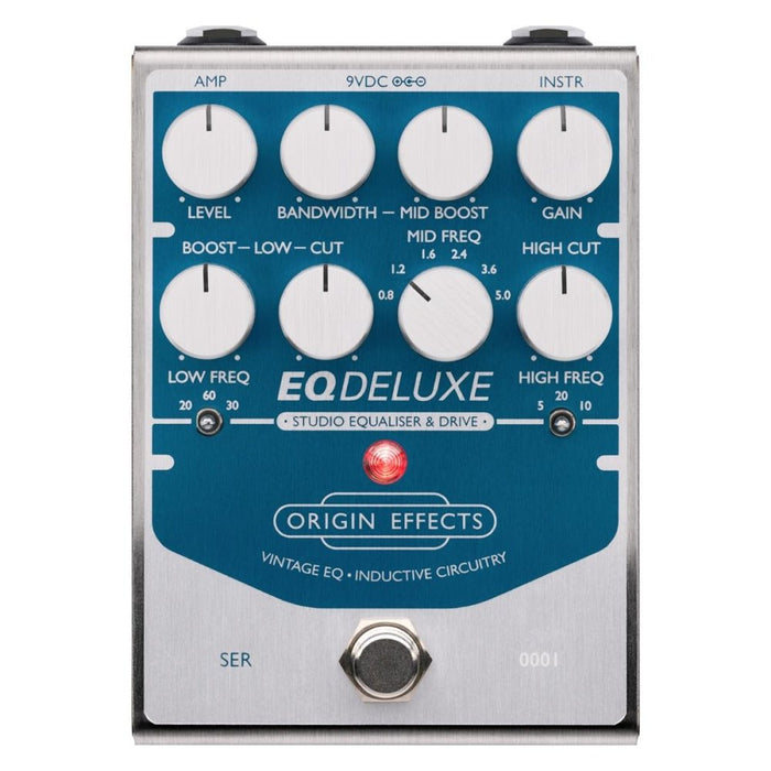 Origin Effects EQ DELUXE Studio Equalizer & Drive Based on Pultec EQP-1A (OEX-0077-00) - Gsus4
