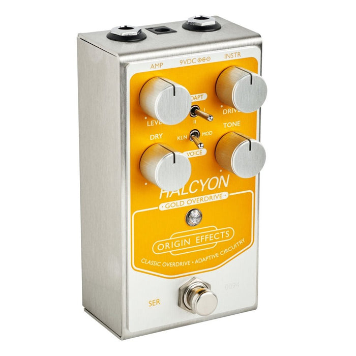 Origin Effects | Halcyon GOLD | Overdrive w/ Adaptive Circuitry | Inspired by Klon (OEX - 0029 - 00) - Gsus4