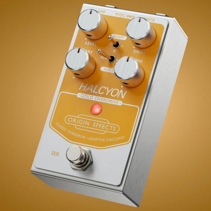 Origin Effects | Halcyon GOLD | Overdrive w/ Adaptive Circuitry | Inspired by Klon (OEX - 0029 - 00) - Gsus4
