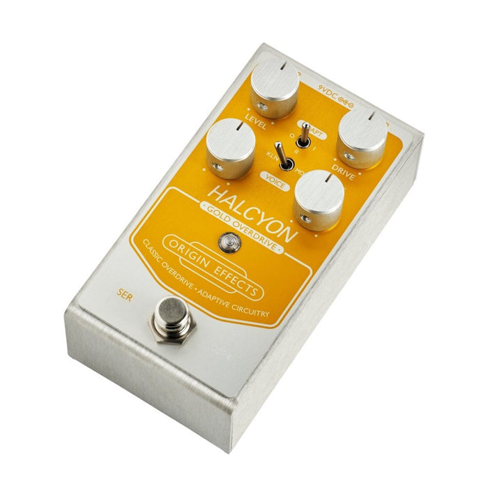 Origin Effects | Halcyon GOLD | Overdrive w/ Adaptive Circuitry | Inspired by Klon (OEX - 0029 - 00) - Gsus4