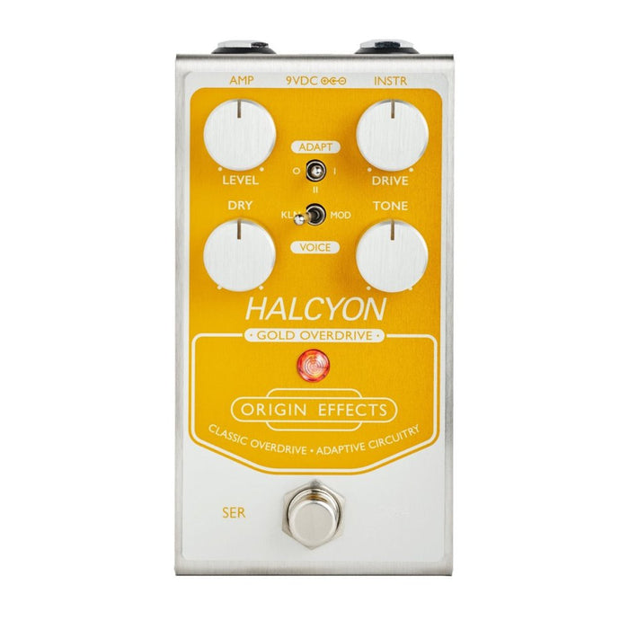 Origin Effects | Halcyon GOLD | Overdrive w/ Adaptive Circuitry | Inspired by Klon (OEX - 0029 - 00) - Gsus4