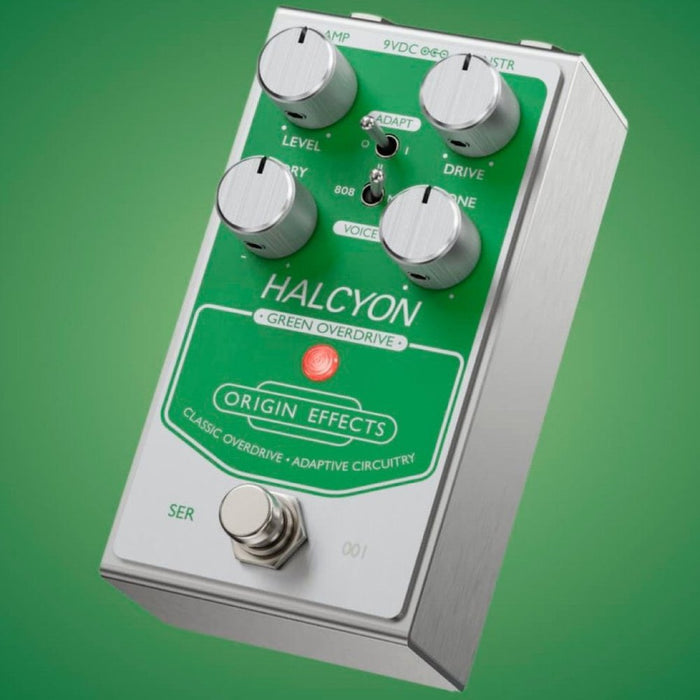 Origin Effects | Halcyon GREEN | Overdrive w/ Adaptive Circuitry
