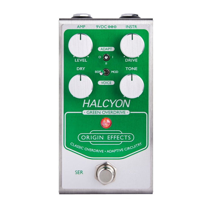 Origin Effects | Halcyon GREEN | Overdrive w/ Adaptive Circuitry | Inspired by Tube Screamer (OEX - 0026 - 00) - Gsus4
