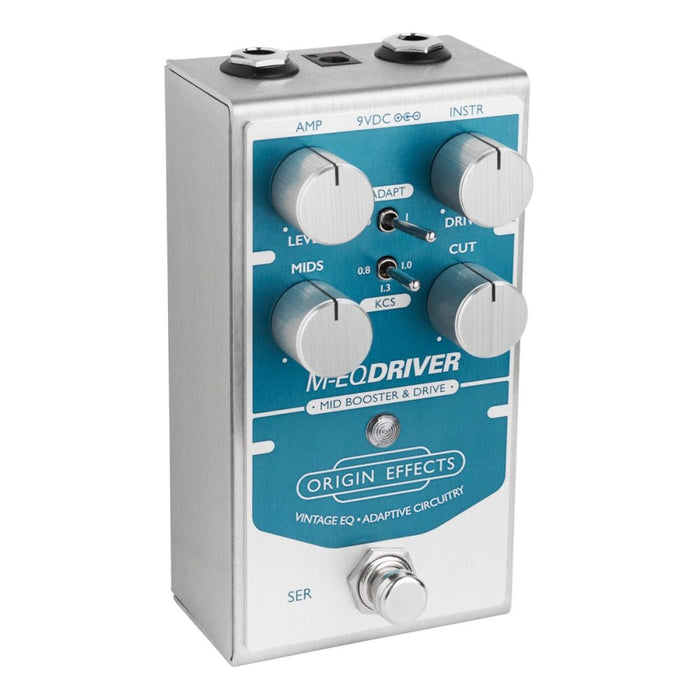 Origin Effects | M - EQ Driver | Mid Booster & Overdrive | w/ Mid Switch & Adaptive Circuitry | Inspired by Pultec EQ (OEX - 0027 - 00) - Gsus4