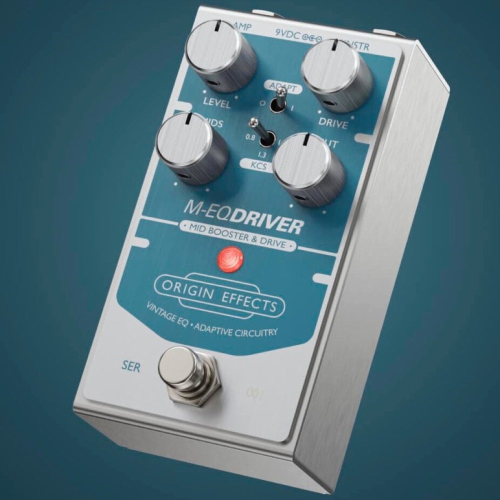 Origin Effects M-EQ Driver Mid Booster & Overdrive w/ Mid Switch