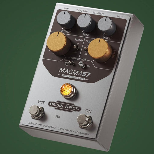 Origin Effects | Magma57 | Amp Vibrato & Overdrive (OEX - 0018 - 00) - Gsus4