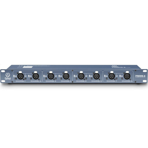 Palmer | PRMMS8 | 8 Channel Microphone Splitter | 19 inch Rack Mount Unit (PAL - PRMMS8) - Gsus4