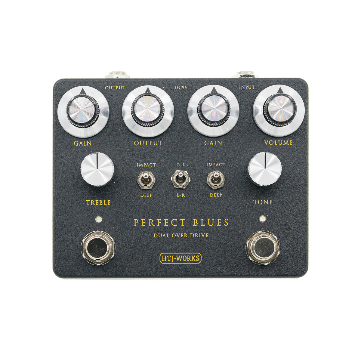 HTJ-WORKS | PERFECT BLUES | Dual Overdrive | Klon & Blues Breaker in One