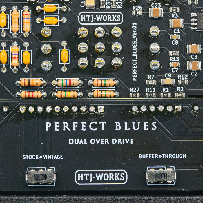 HTJ-WORKS | PERFECT BLUES | Dual Overdrive | Klon & Blues Breaker in One