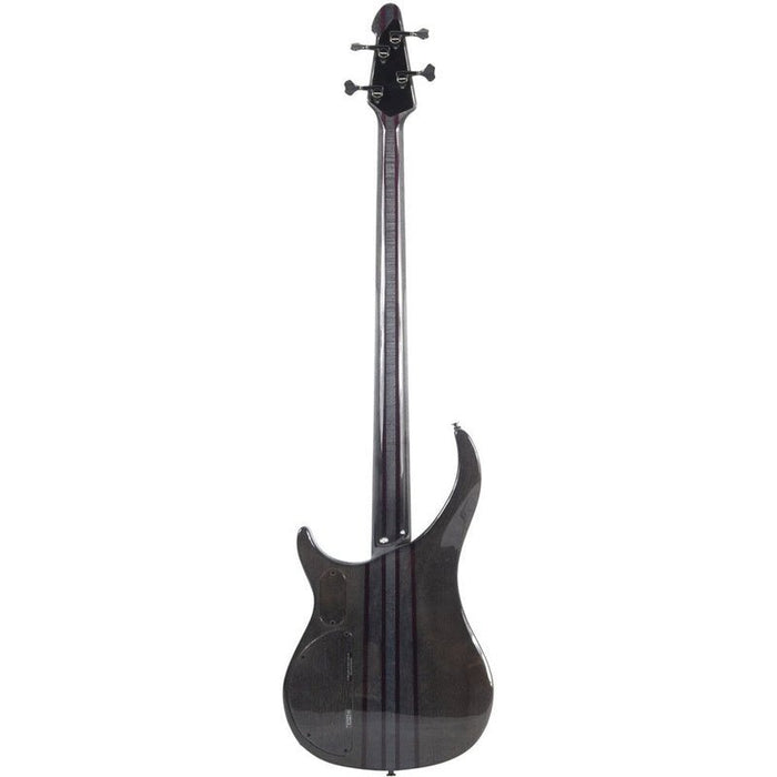 Peavey Cirrus Series 4-String Bass Guitar in Flame Maple Transparent Black (PVCIRRUS4FMTB) - Gsus4