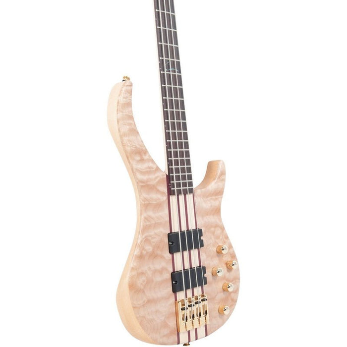 Peavey Cirrus Series 4-String Bass Guitar in Quilt Maple Natural (PVCIRRUS4QM) - Gsus4