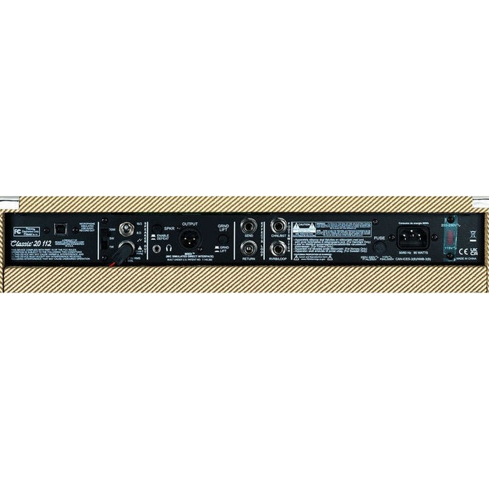 Peavey Classic Series "Classic 20-112" Guitar Amp Combo 20-Watt 1x12" (PVCLASSIC20C) - Gsus4