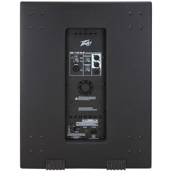 Peavey Dark Matter Series "DM-118 SUB" Powered 800W, 18" PA Subwoofer (PVDM118SUB) - Gsus4
