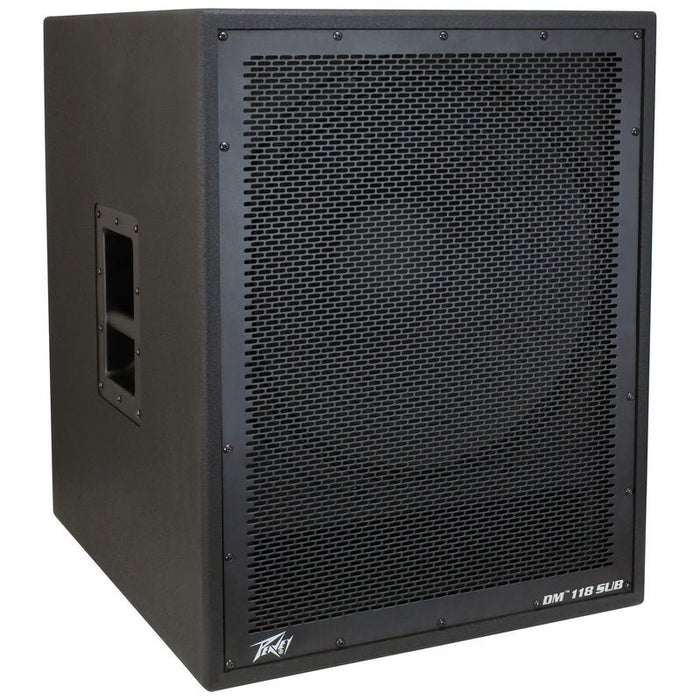 Peavey Dark Matter Series "DM-118 SUB" Powered 800W, 18" PA Subwoofer (PVDM118SUB) - Gsus4