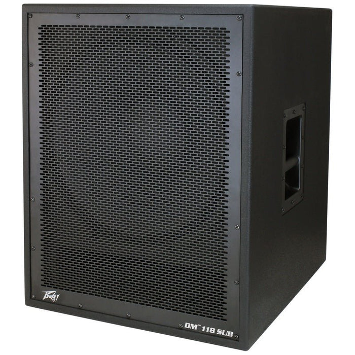 Peavey Dark Matter Series "DM-118 SUB" Powered 800W, 18" PA Subwoofer (PVDM118SUB) - Gsus4