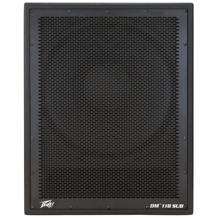 Peavey Dark Matter Series "DM-118 SUB" Powered 800W, 18" PA Subwoofer (PVDM118SUB) - Gsus4