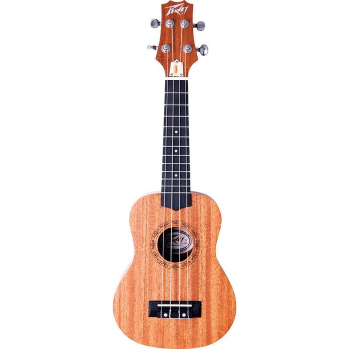 Peavey Delta Woods Series Student Soprano Ukulele in Natural Matte Finish (PVDWSU1) - Gsus4