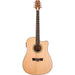 Peavey DW2 Delta Woods Series Dreadnought AC/EL Guitar with Cutaway (PVDW2SCE) - Gsus4