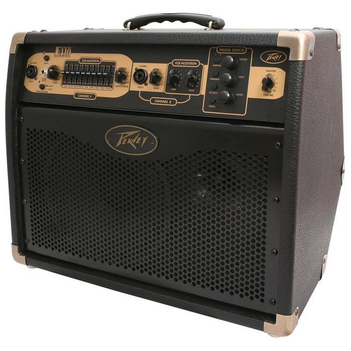 Peavey Ecoustic Series 100-Watt, 1 x 10" Acoustic Amp Combo with Foot Controller (PVE110) - Gsus4