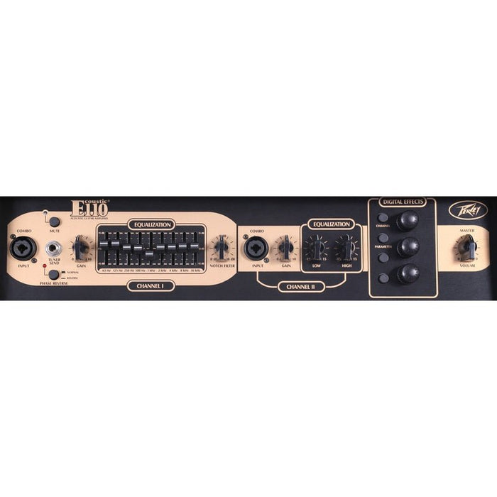 Peavey Ecoustic Series 100-Watt, 1 x 10" Acoustic Amp Combo with Foot Controller (PVE110) - Gsus4