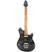 Peavey HP-2 Series Electric Guitar in Poplar Burl Transparent Black Finish (PVHP2TRBLK) - Gsus4