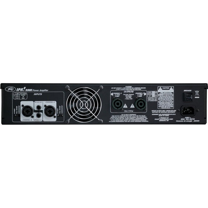 Peavey IPR2 2000 Lightweight Power Amp (350W/Channel @ 4 Ohms) (PVIPR2000) - Gsus4