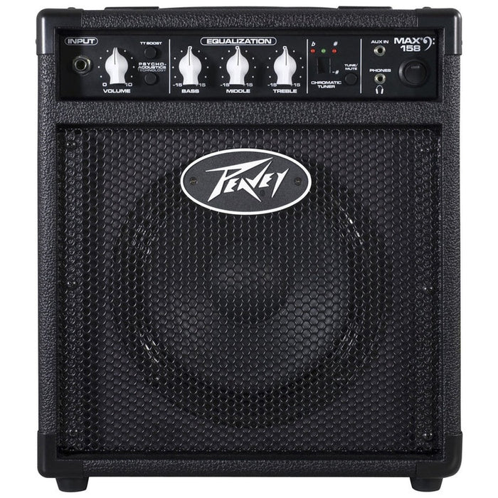 Peavey MAX Series "MAX158" Bass Amp Combo 20-Watt, 1 x 8" (PVMAX158) - Gsus4