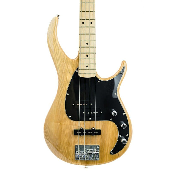 Peavey Milestone Series 4 String Bass Guitar in Natural (PVMILEST4NAT) - Gsus4