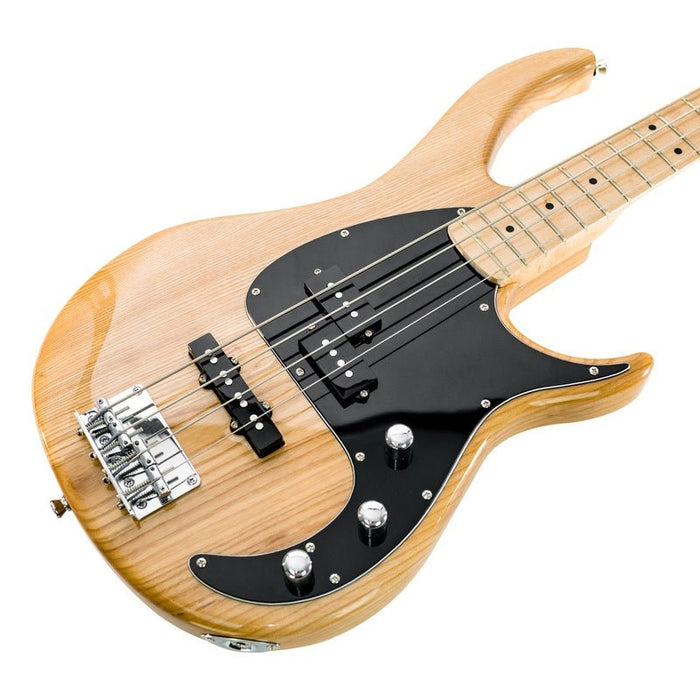 Peavey Milestone Series 4 String Bass Guitar in Natural (PVMILEST4NAT) - Gsus4