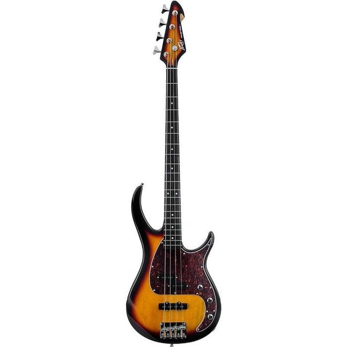 Peavey Milestone Series 4 String Bass Guitar in Vintage Burst (PVMILEST4VBS) - Gsus4