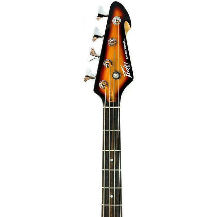 Peavey Milestone Series 4 String Bass Guitar in Vintage Burst (PVMILEST4VBS) - Gsus4
