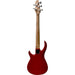 Peavey Milestone Series 5-String Bass Guitar in Red (PVMILEST5RED) - Gsus4