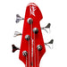 Peavey Milestone Series 5-String Bass Guitar in Red (PVMILEST5RED) - Gsus4