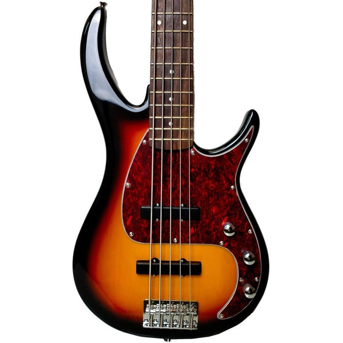 Peavey Milestone Series 5-String Bass Guitar in Sunburst (PVMILEST5SB) - Gsus4