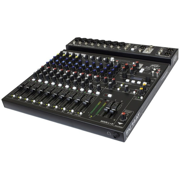 Peavey PV Series "PV-14AT" Compact 14-Channel Mixer with Bluetooth & Antares Auto-Tune (PV14AT) - Gsus4