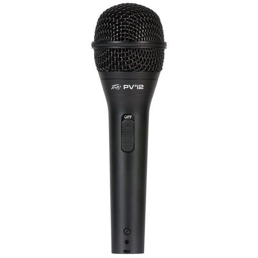Peavey PVi2 Dynamic Cardioid Microphone in Black with XLR-XLR Cable (PVI2XLR) - Gsus4