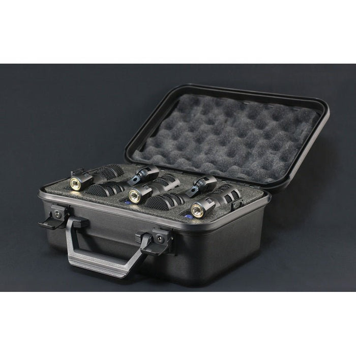 Peavey PVM DMS-5 Drum Microphone System with Mounts, Cables & Carry Case (PVDMS5) - Gsus4