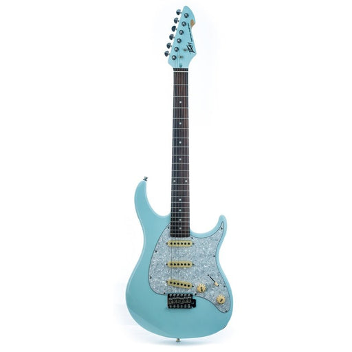 Peavey Raptor Custom Series Electric Guitar in Columbia Blue (3SC) (PVRAPCUSCB) - Gsus4