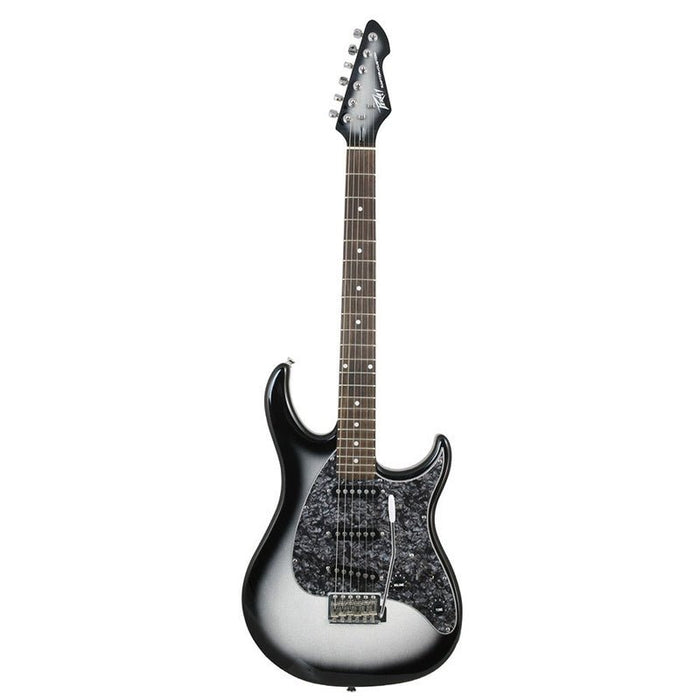Peavey Raptor Custom Series Electric Guitar in Silverburst (3SC) (PVRAPCUSSILV) - Gsus4