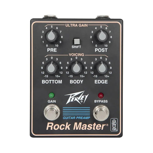 Peavey | Rock Master | Preamp Pedal w/ HV TransTube (PVROCKMASTPRE) - Gsus4