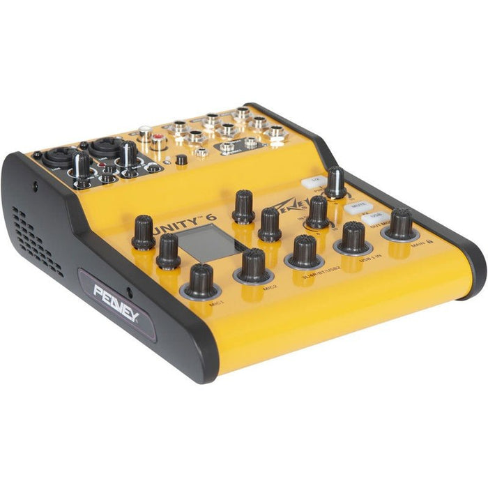 Peavey Unity Series "UNITY-6" Digital 6-Channel Mixer with Bluetooth (PVUNITY6DM) - Gsus4