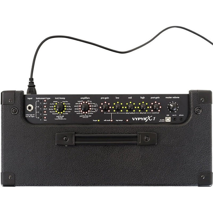 Peavey Vypyr X-Series "X1" Modeling Guitar Amp Combo 30-Watt 1x8" (PVVYPYRX1) - Gsus4