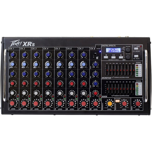 Peavey XR Series "XR-S" Portable 8-Channel, 1500 Watt Powered Mixer (PVXRS) - Gsus4