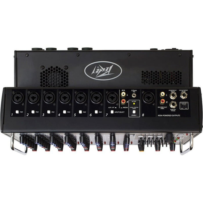 Peavey XR Series "XR-S" Portable 8-Channel, 1500 Watt Powered Mixer (PVXRS) - Gsus4