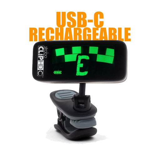 Peterson | StroboClip HDC | USB - C Rechargeable Clip - On Tuner (PE - STRO - CLIP - HDC) - Gsus4