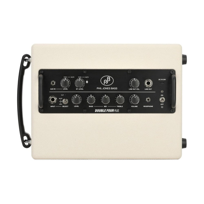 Phil Jones Bass | DOUBLE 4 PLUS | BG - 80 | 90W 2 x 4" Bass Combo Amp | White (PJB - BG - 80WHT) - Gsus4