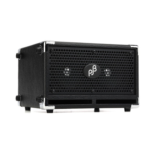 Phil Jones Bass | PIRANHA COMPACT C2 | 200W 2 x 5" Bass Speaker Cabinet | Black (PJB - COMPACT 2 BLK) - Gsus4